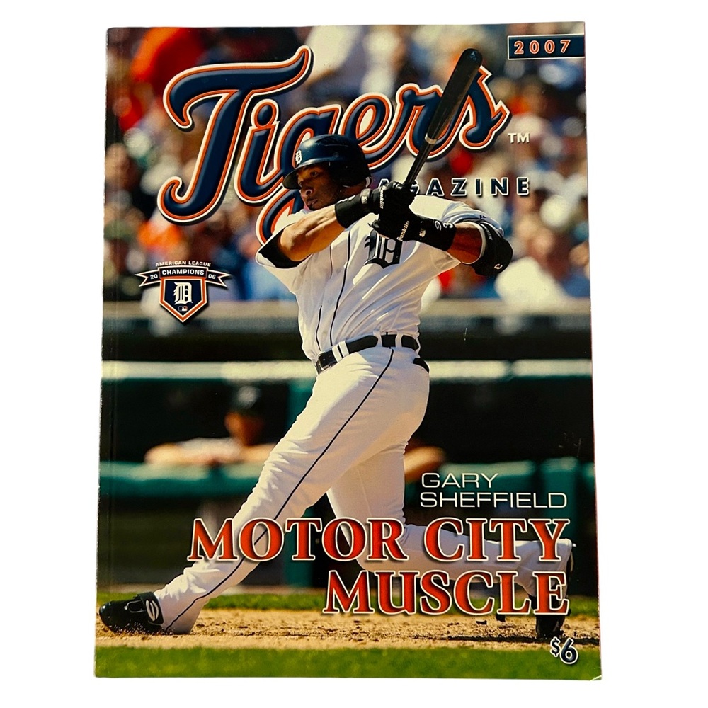 Detroit Tigers Magazine Curtis Granderson 2006 Season Issue 4 Paperback 145 Page